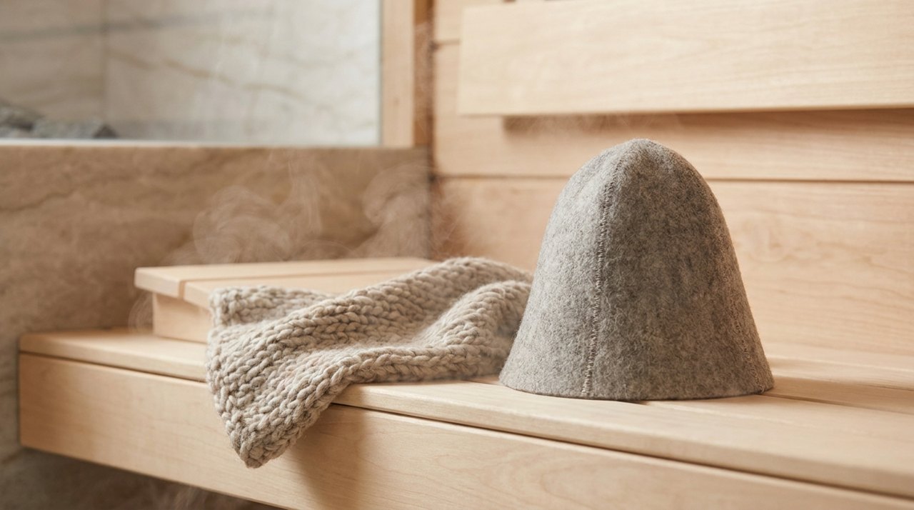 Felted vs Knitted Wool: Why Sauna Hats Are Always Felt