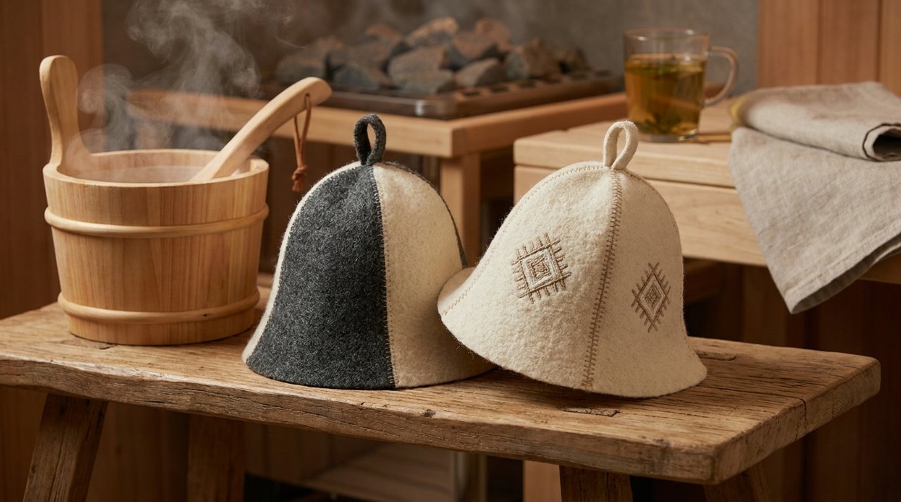 Embroidered and Two-Tone Felt Hats: Decoration That Survives the Sauna